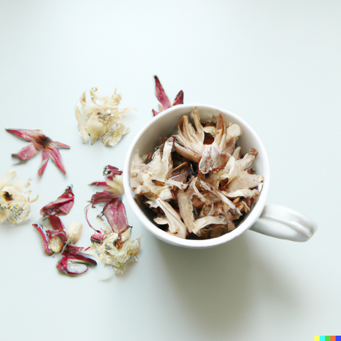 Can you make tea of dried lily flowers?