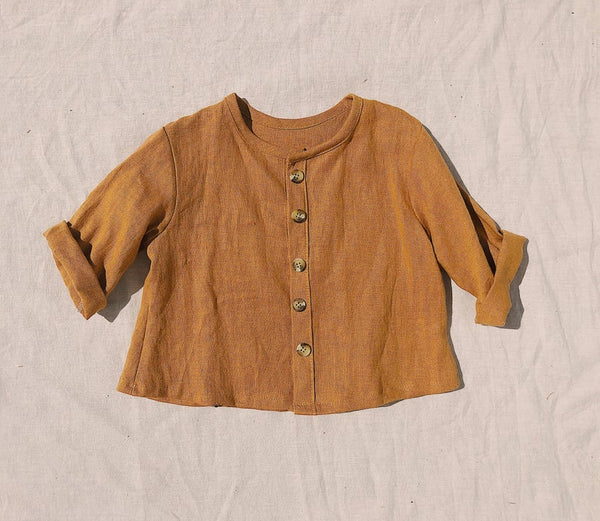 Baby Linen Shirt Jacket by Tiny Design Co.