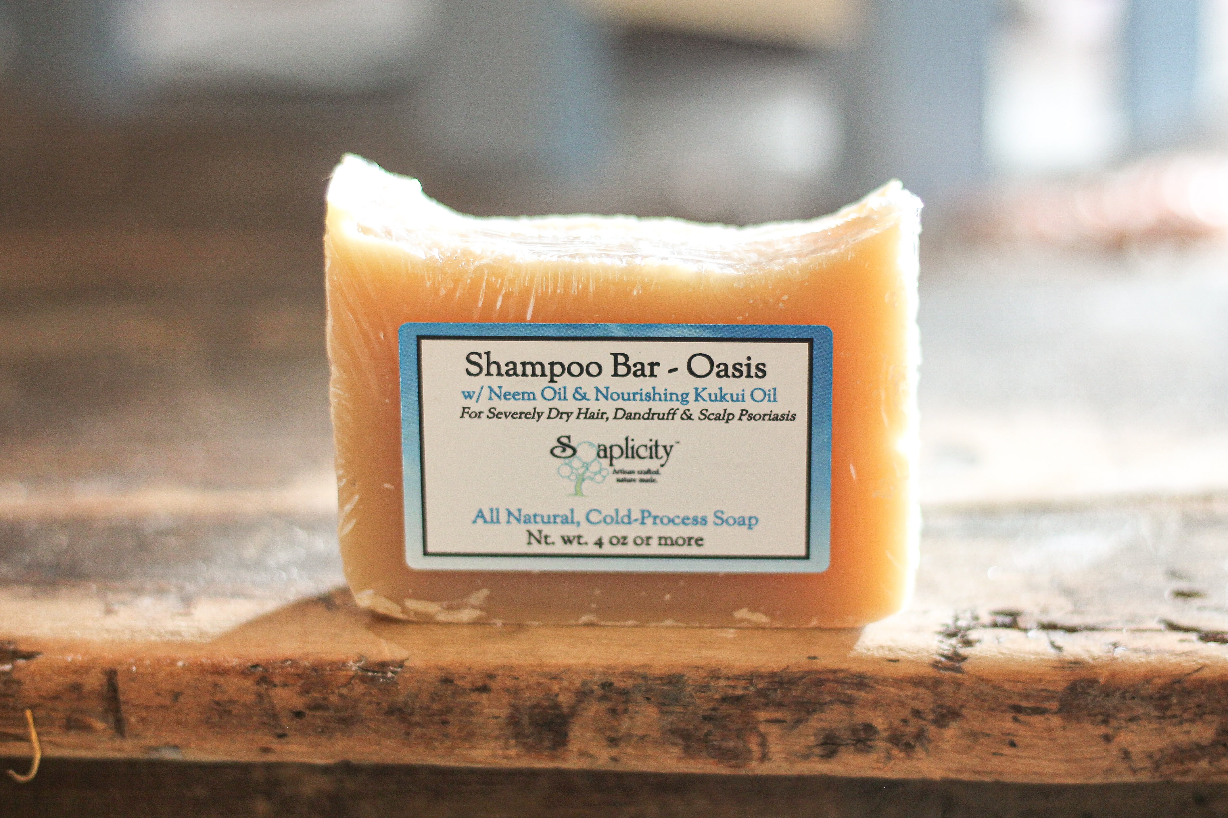 Oasis - Shampoo Bar for Severely Dry Scalp – Soaplicity