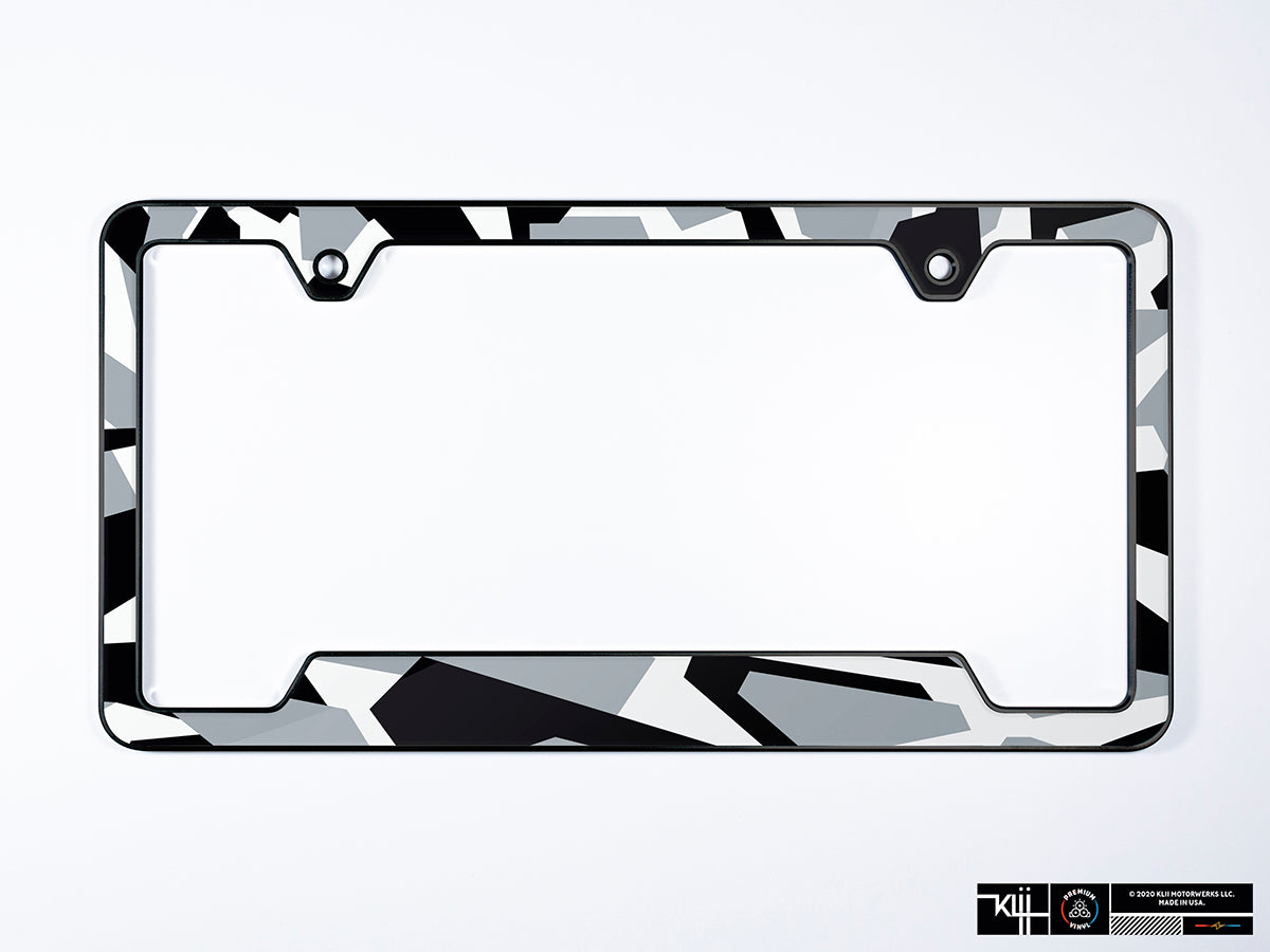 hueplate license plate frames