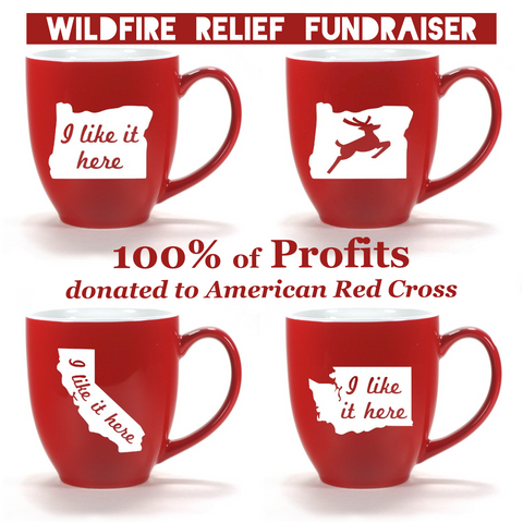 Wildfire Relief Fundraiser: 100% of Profits to Red Cross
