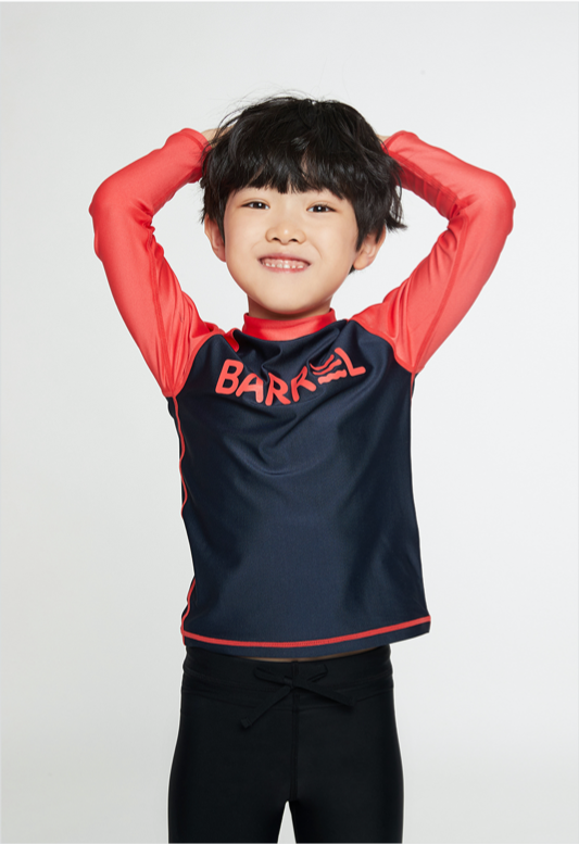 Barrel Kids Cali Rashguard-NAVY_image1