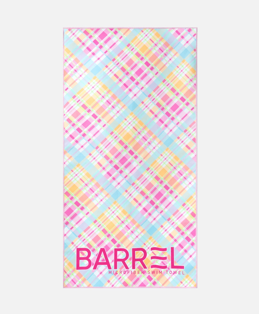 Barrel Basic Swim Towel-PINK_image1