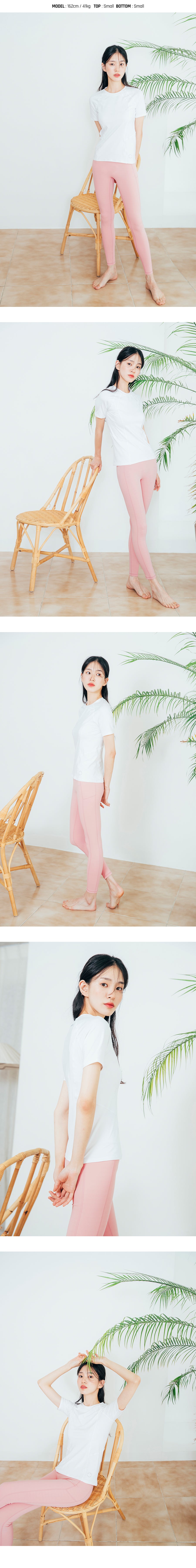 Barrel Fit Womens Slim S/S Tee-IVORY_image