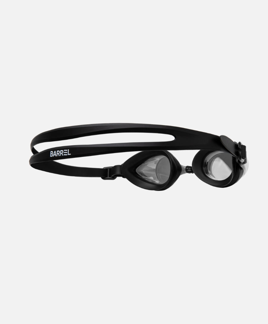 Barrel Glide Mirror Swim Goggle-BLACK/BLACK_image2