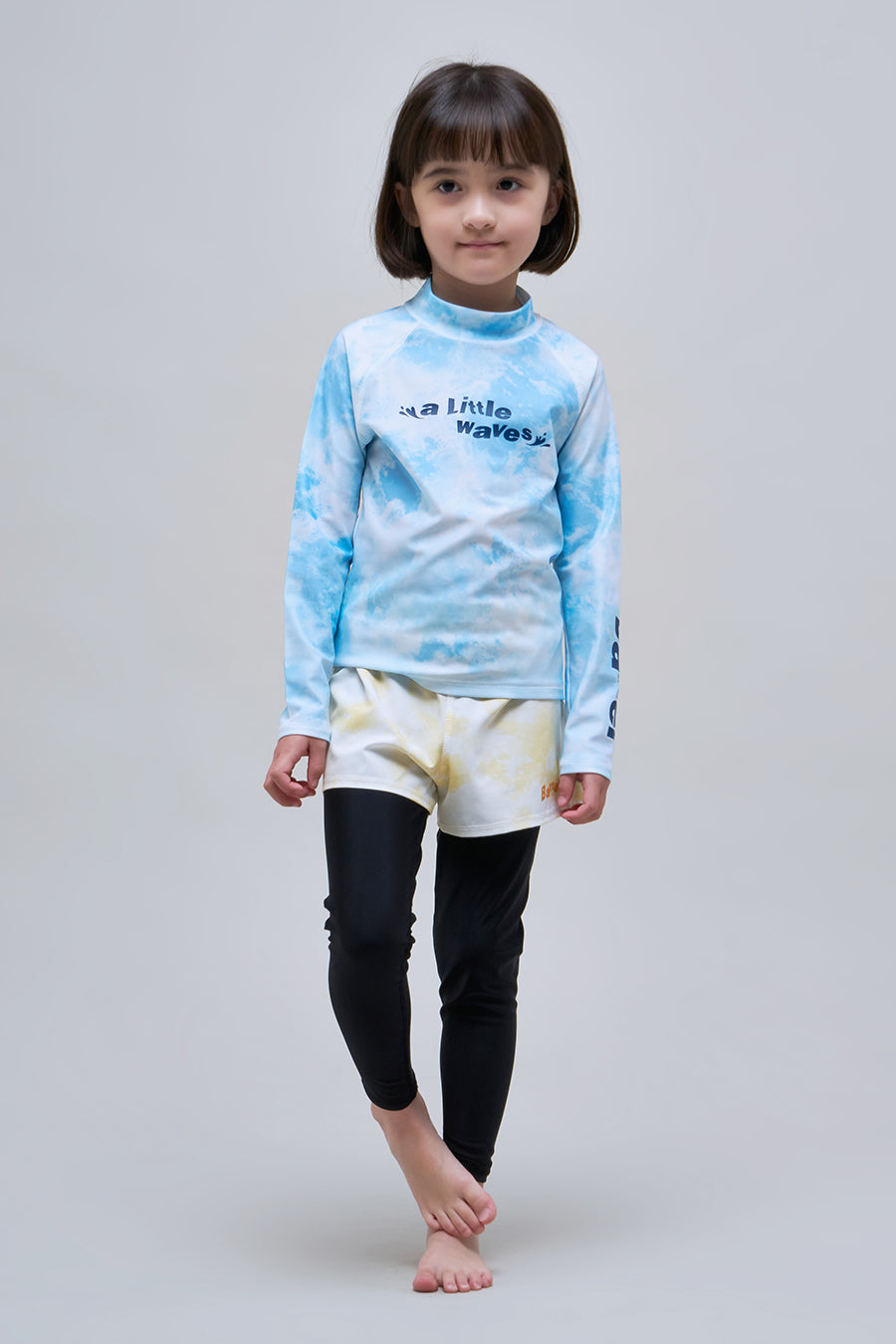 Barrel KIDS ESSENTIAL RASHGUARD_BLUE_image1