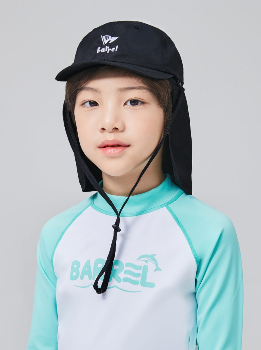 Barrel Kids Swell Aqua Cap-BLACK_image1