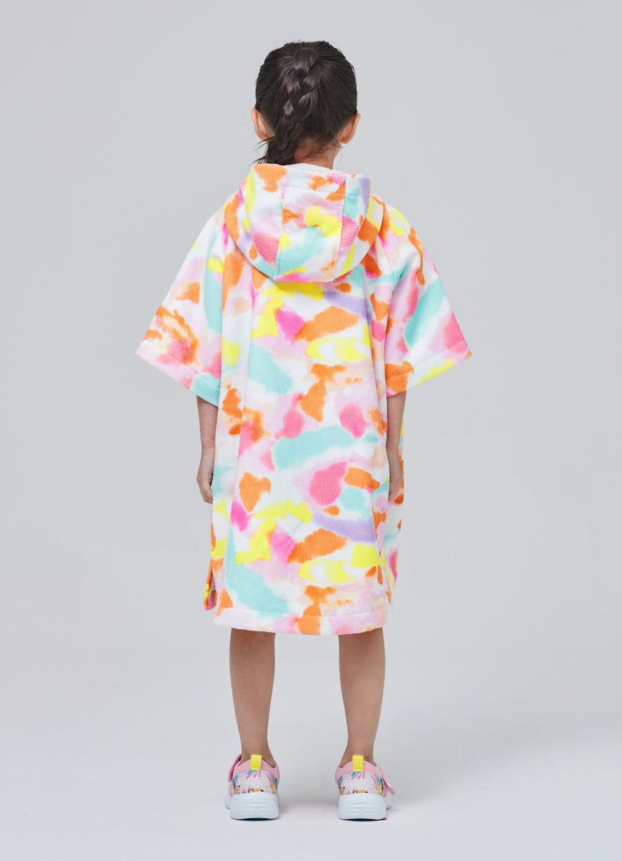 Barrel Kids Swell ZipUp Poncho Towel-FEATHER PIN_image4