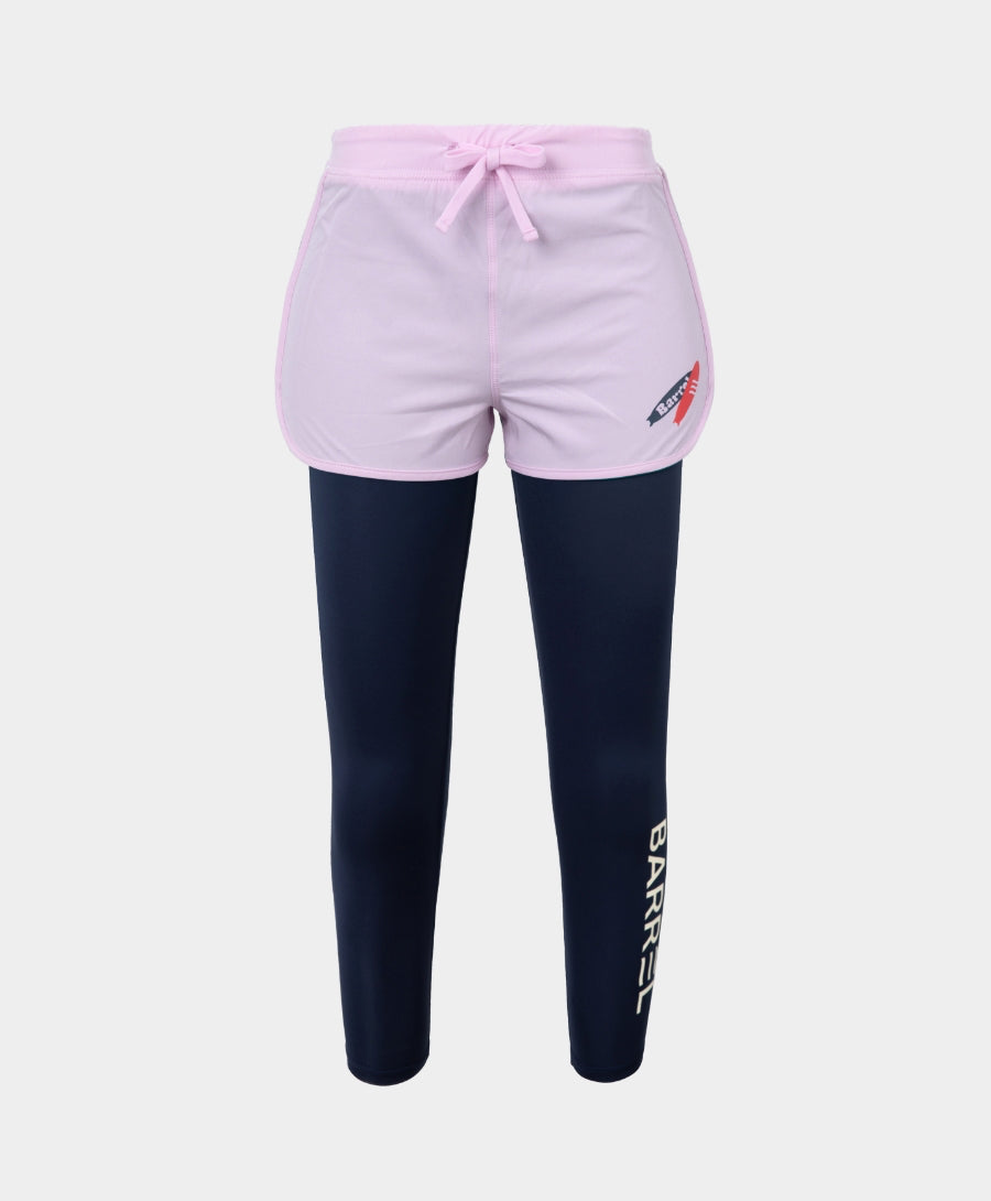 Barrel Kids Vibe 9" Leggings Shorts-PINK_image1