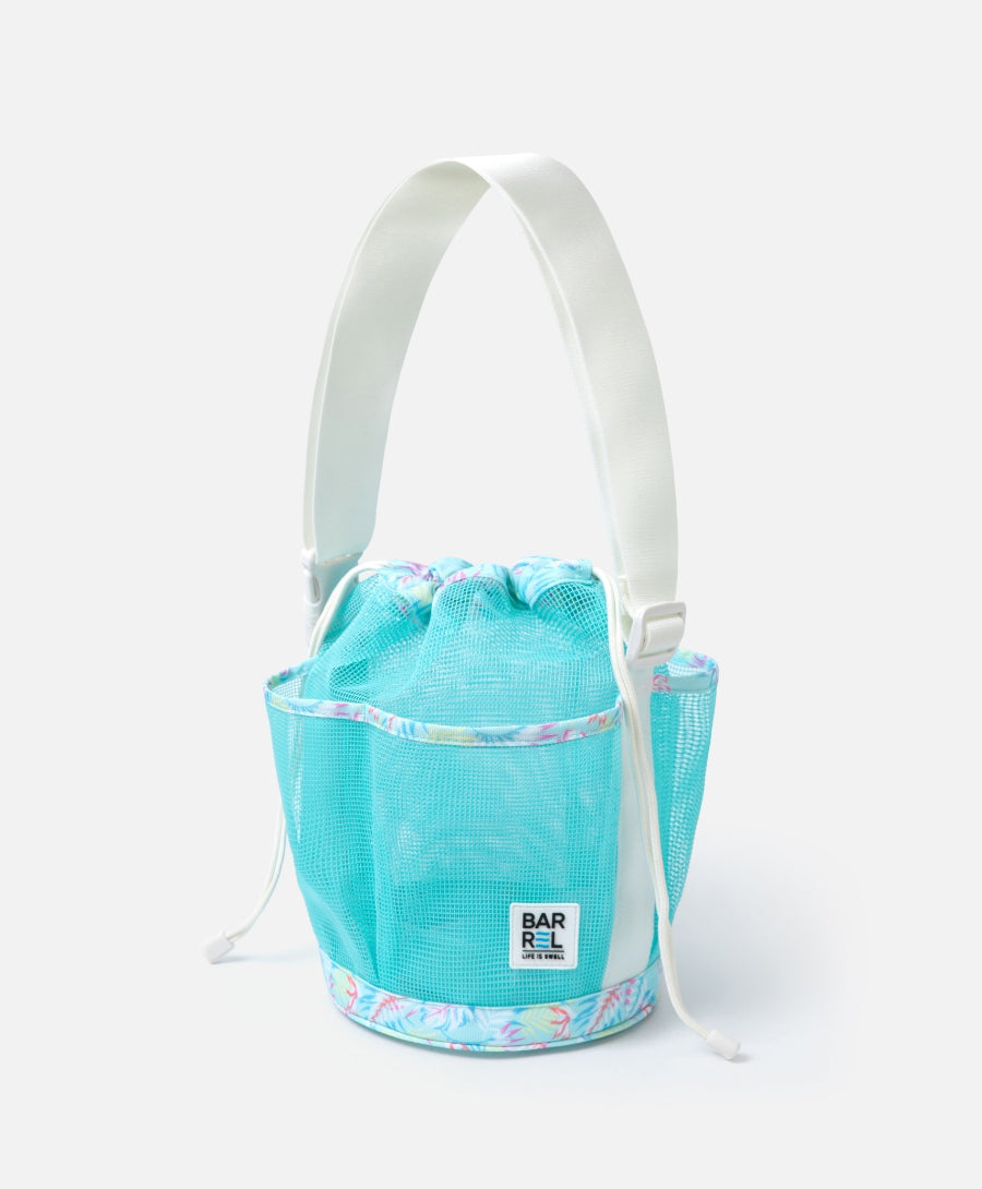 Barrel Mesh Shower Totebag-MINT