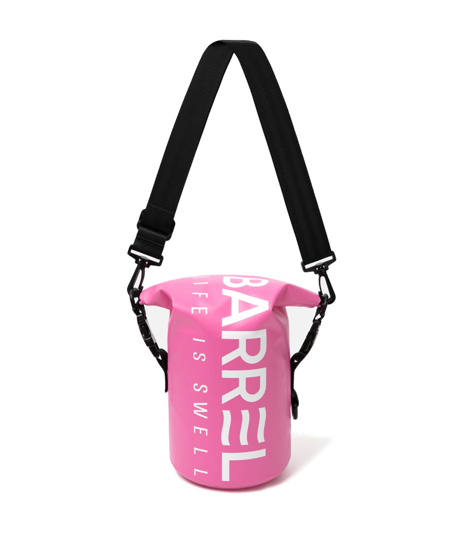 Barrel Piece Logo Dry Bag 4L-PINK_image1