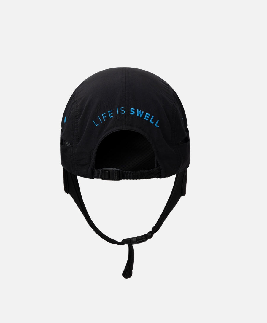 Barrel Swell Surf Ball Cap-BLACK_image3