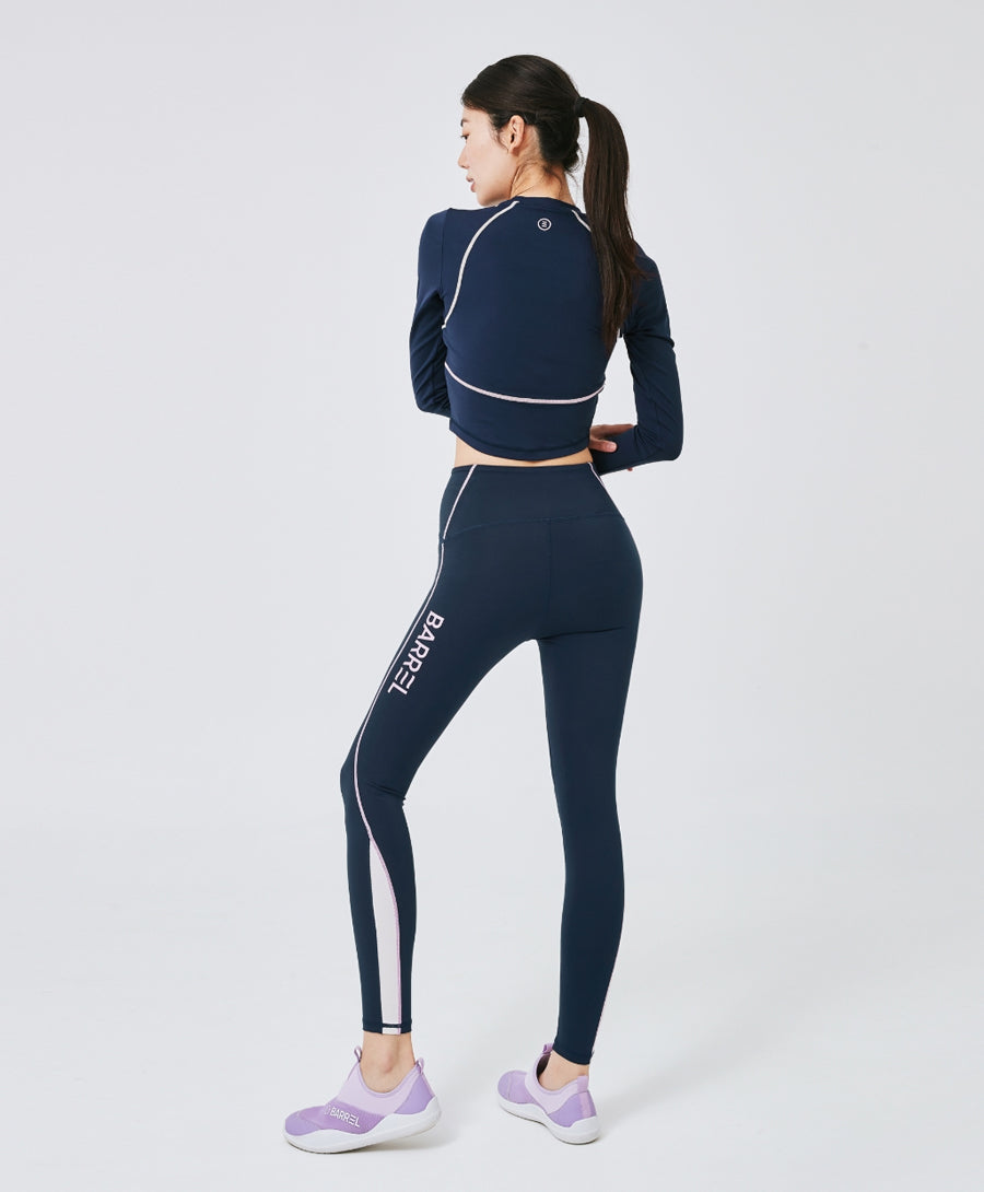 Barrel Women Vibe 9 Water Leggings-BLUE