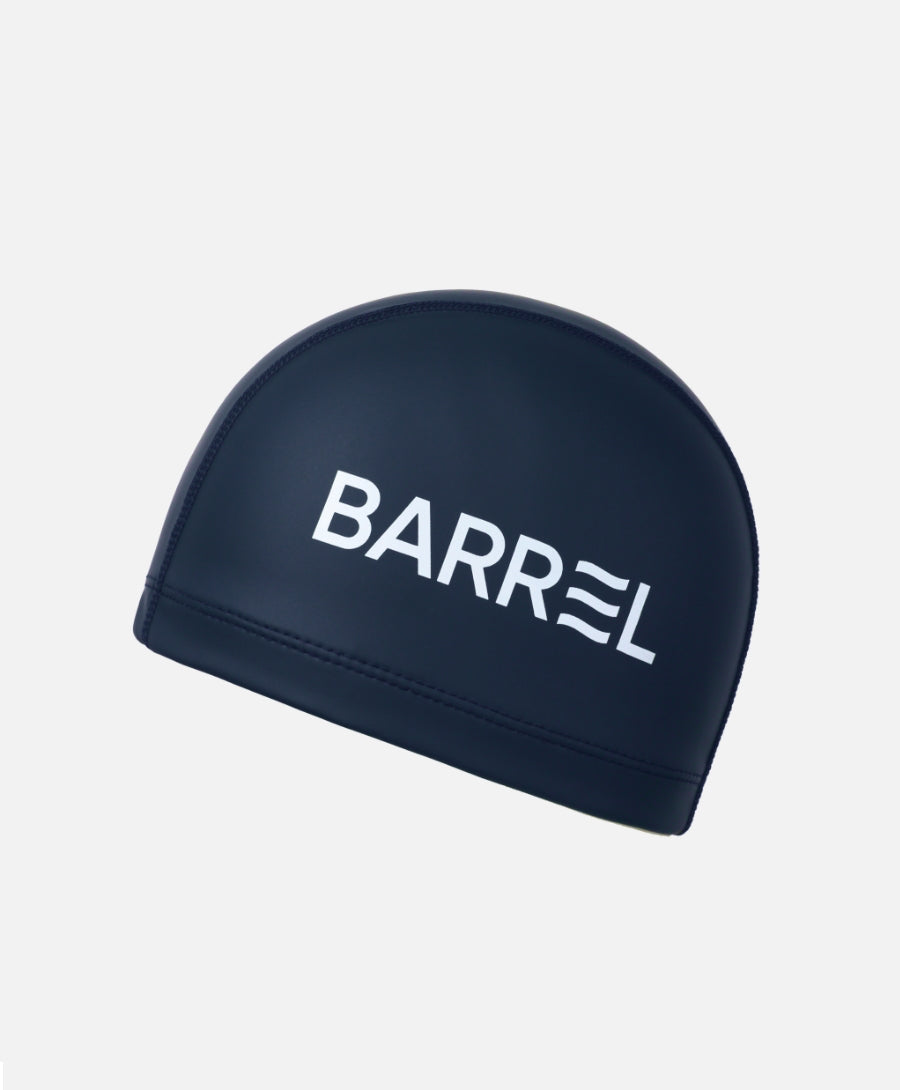 Barrel Basic Silitex Swim Cap-NAVY_image1