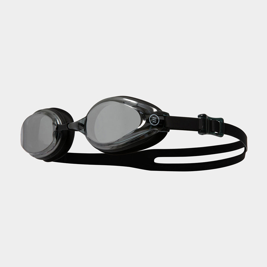 Barrel Comport Mirror Swim Goggles-BLACK/BLACK_image1