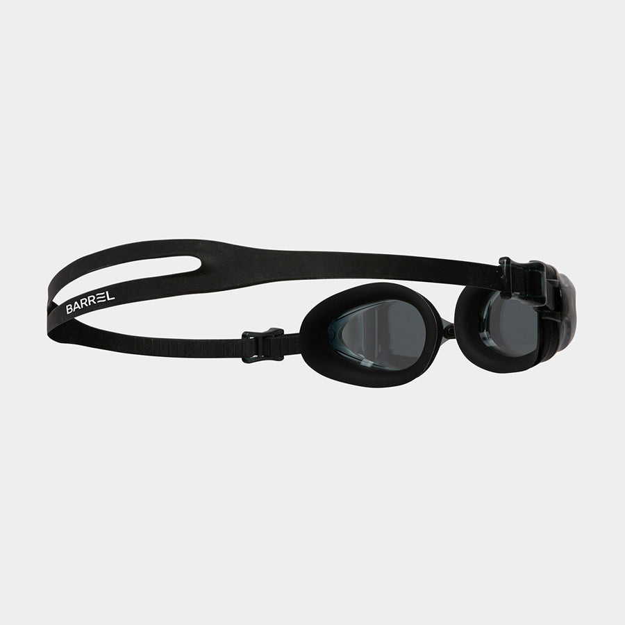 Barrel Comport Mirror Swim Goggles-BLACK/BLACK_image2