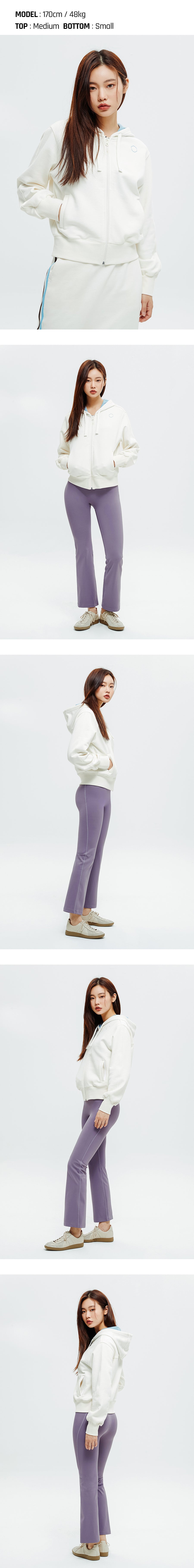 Barrel Fit Womens Training Jacket-IVORY_image