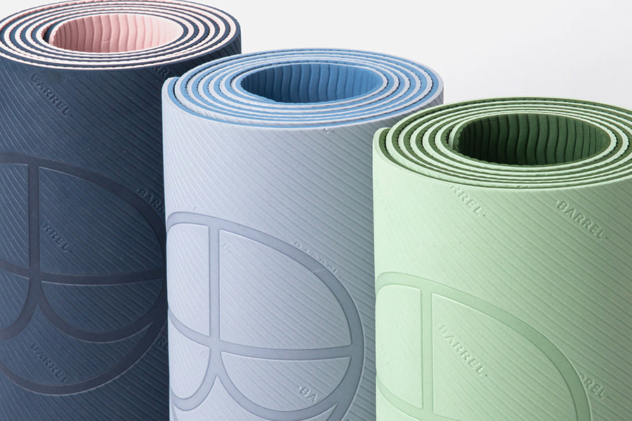 Barrel Fit Yoga Mat-BLUE_image5