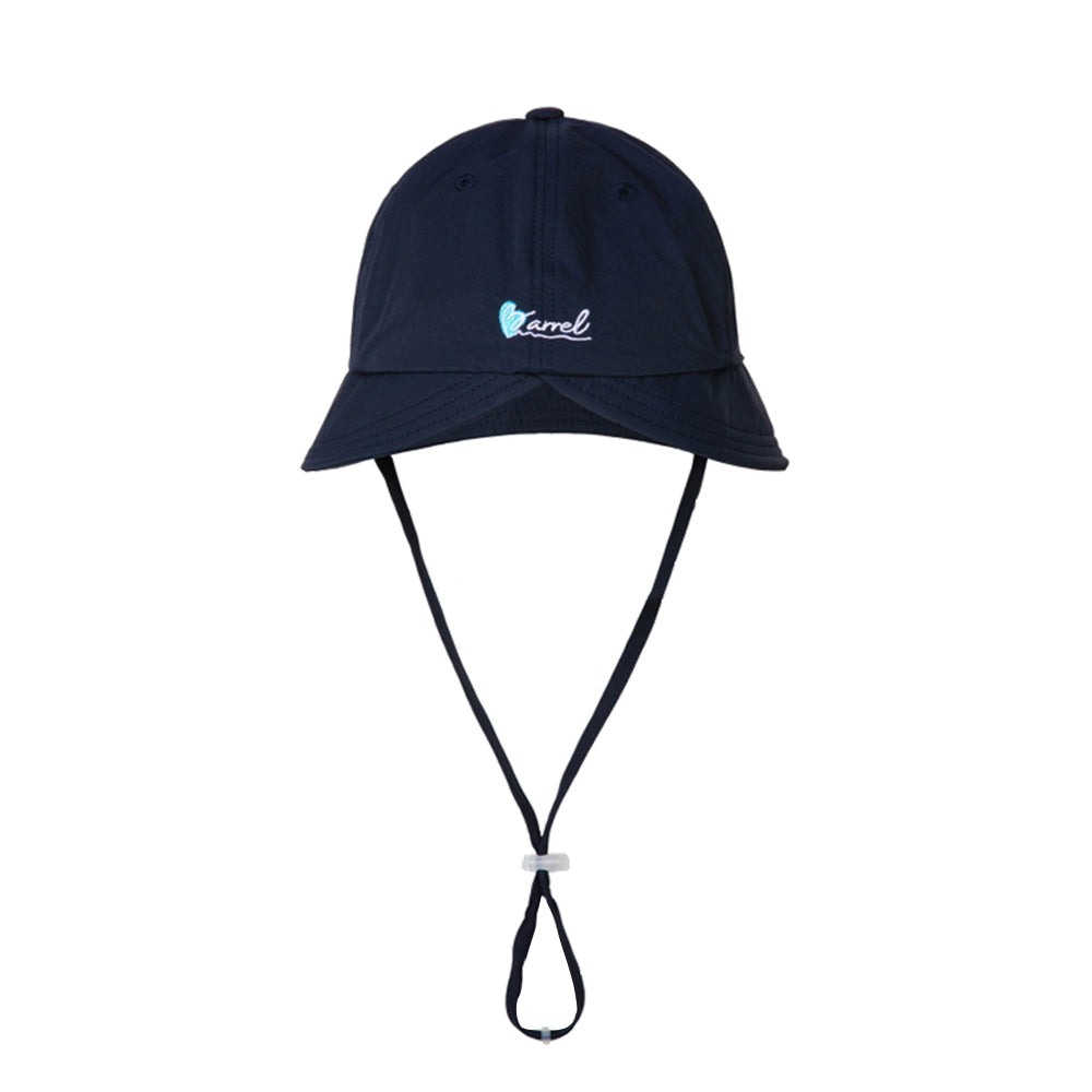 Barrel Kids Ocean Bonnet Hat-NAVY_image1