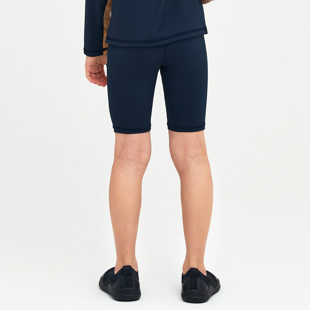 Barrel Kids Essential Half Water Leggings-NAVY_image3