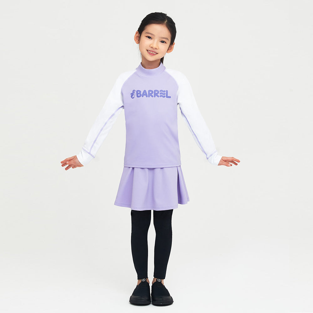 Barrel Kids Essential Skirt Leggings-LAVENDER_image1