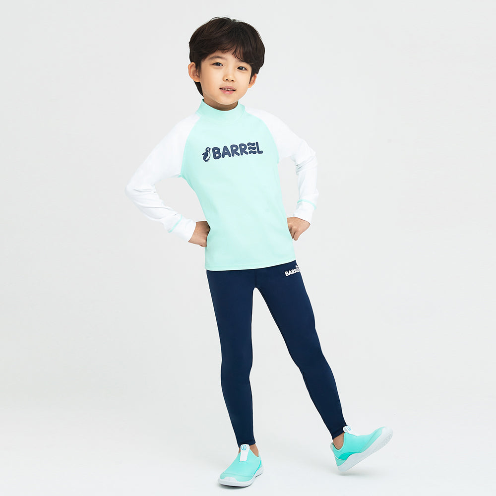 Barrel Kids Essential Water Leggings-NAVY_image1