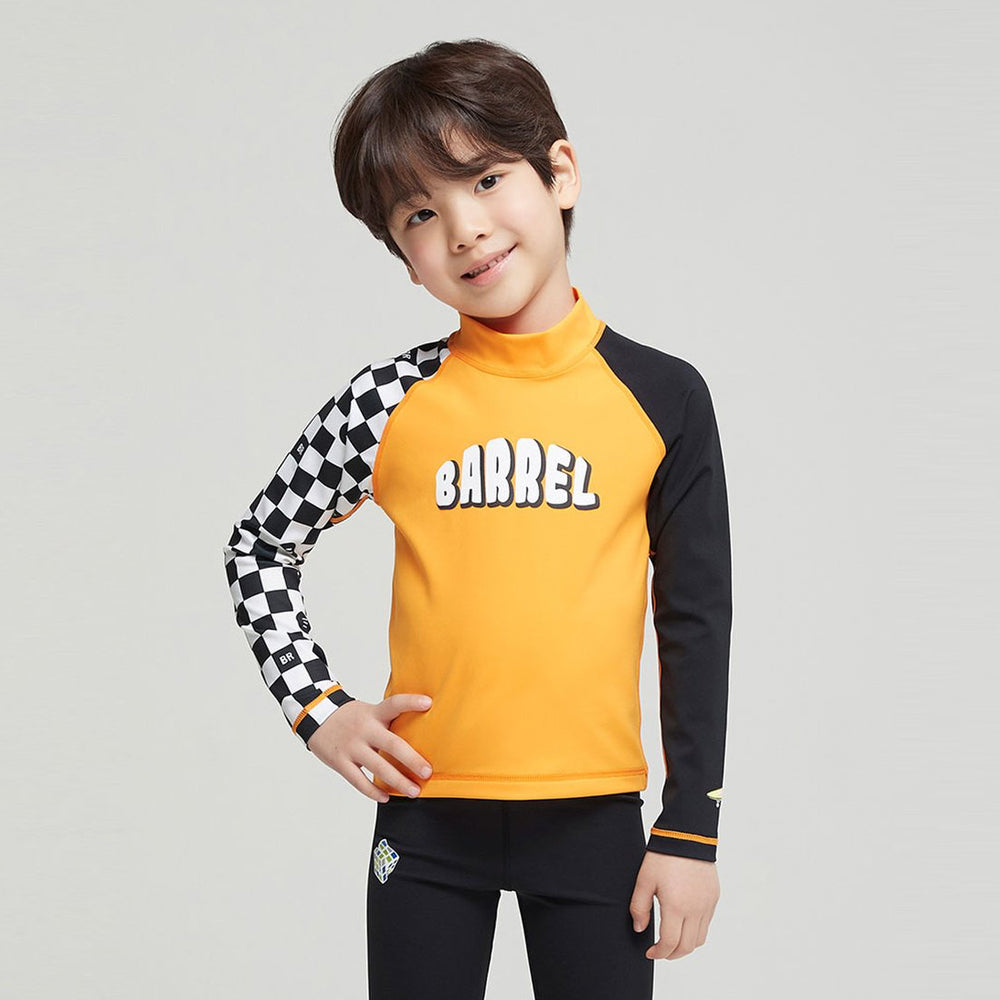 Barrel Kids Move Rashguard-ORANGE_image1