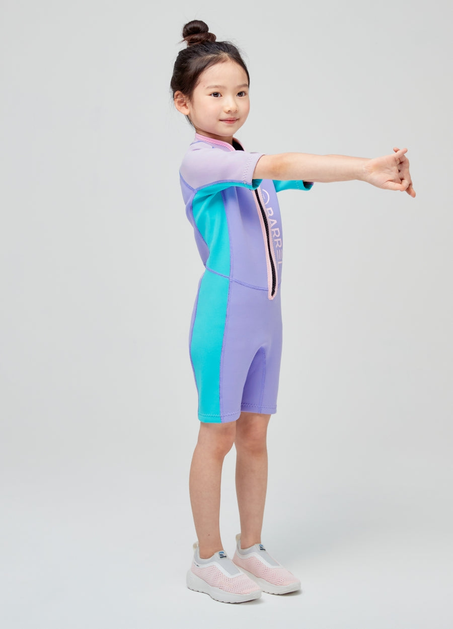 Barrel Kids Neoprene 1mm Springsuit-PUPRLE_image3