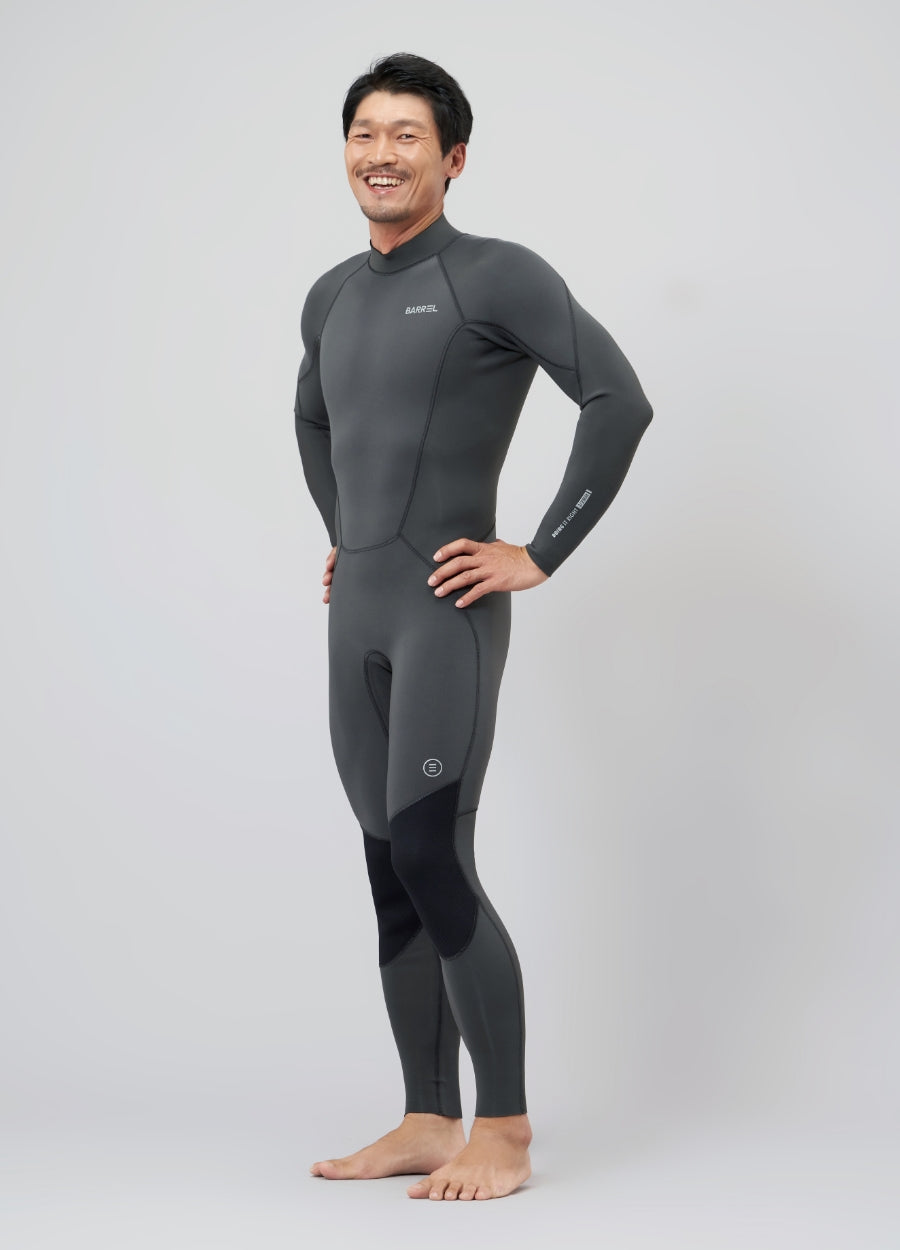 Barrel Mens DIR 3/2mm Fullsuit-CHARCOAL_image2