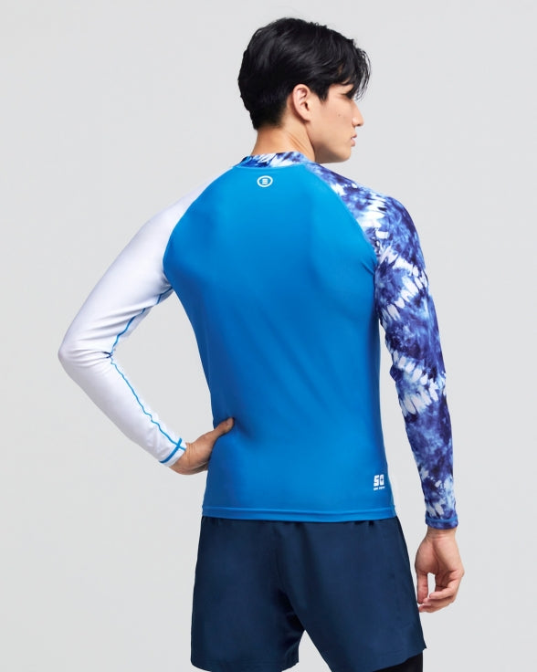 Barrel Mens Ocean Pattern Rashguard-LEAF_image6