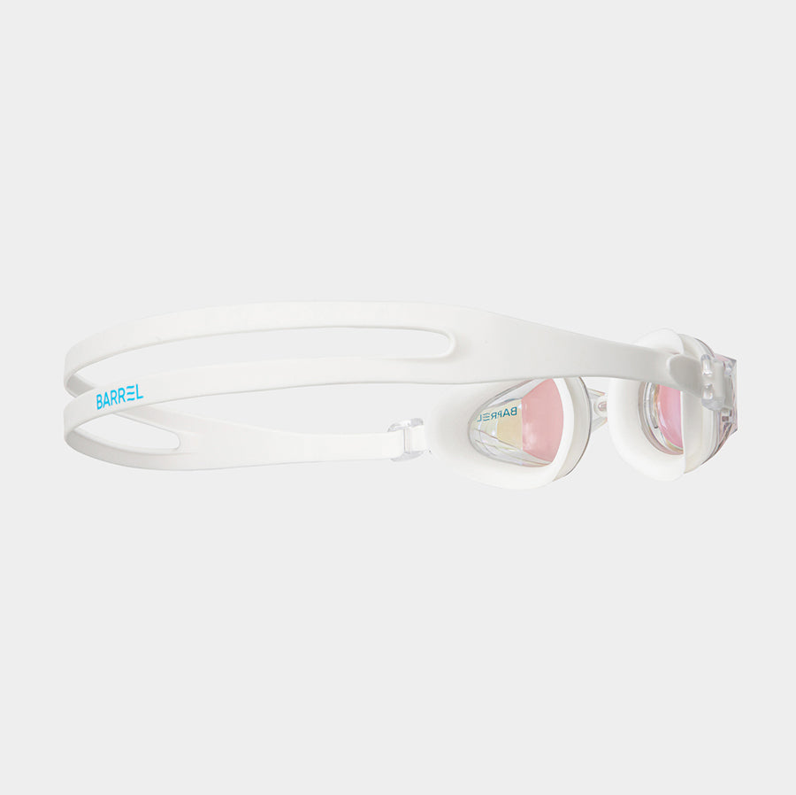 Barrel Prism Mirror Swim Goggles-AURORA/WHITE_image2