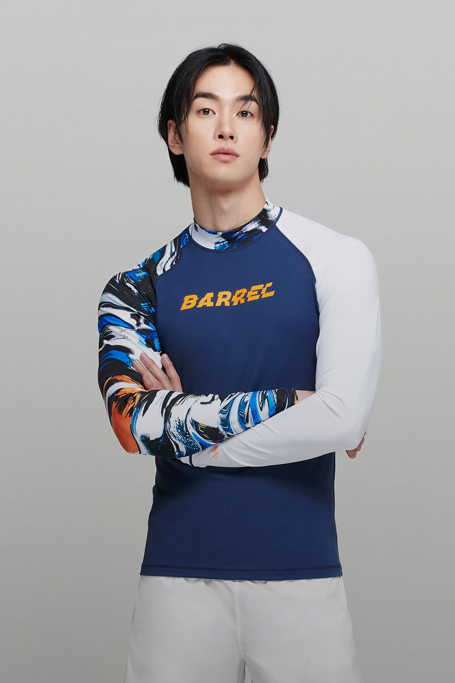 Barrel Mens Move Pattern Rashguard-OCEAN – Barrel Hong Kong