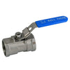 1 Piece Reduced Bore Stainless Steel Ball Valve