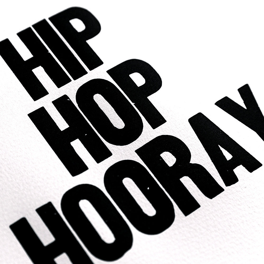 Hip Hop Hooray Ho Paper Jam Press