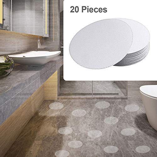 Noraclan Stickers Shower Adhesive Bathtub Treads Clear Discs Tape