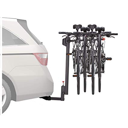 yakima doubledown 4 hitch bike rack black