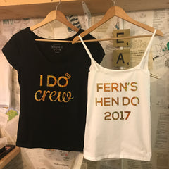 Hen and Stag Do Tops