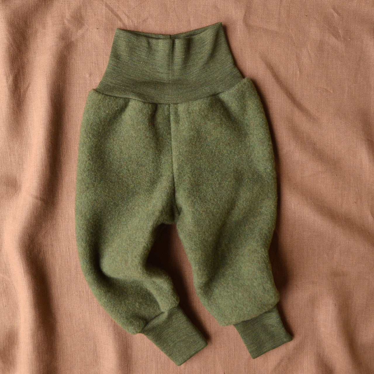 ENGEL Baby Wool Fleece Pants for Boys and Girls, 100% Organic Merino Wool,  NB-1Y