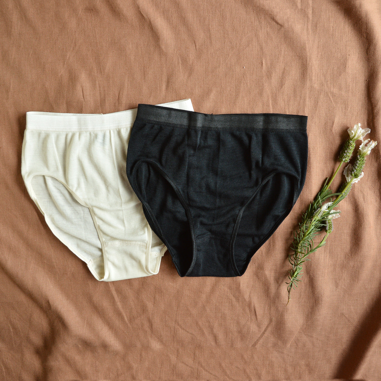 Womens Bikini Briefs in Organic Wool/Silk by Engel from Woollykins