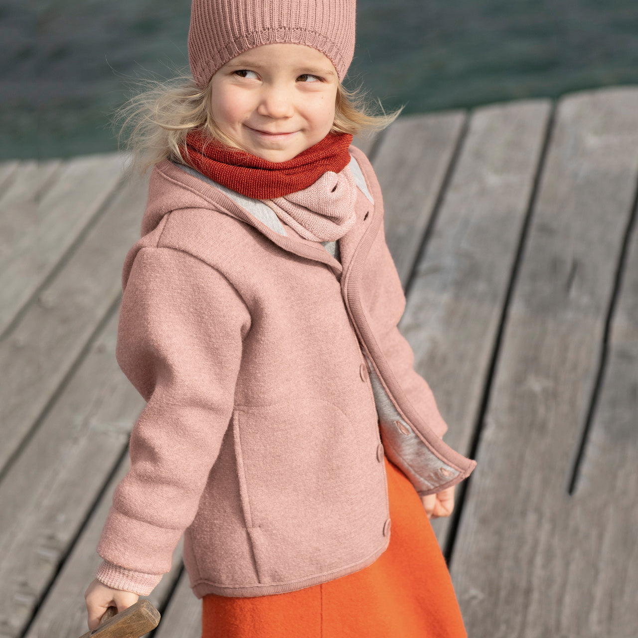 Boiled Wool Jacket (6m-6y) - Woollykins