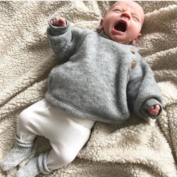 Baby Pants in Organic Merino Wool Fleece by Engel from Woollykins