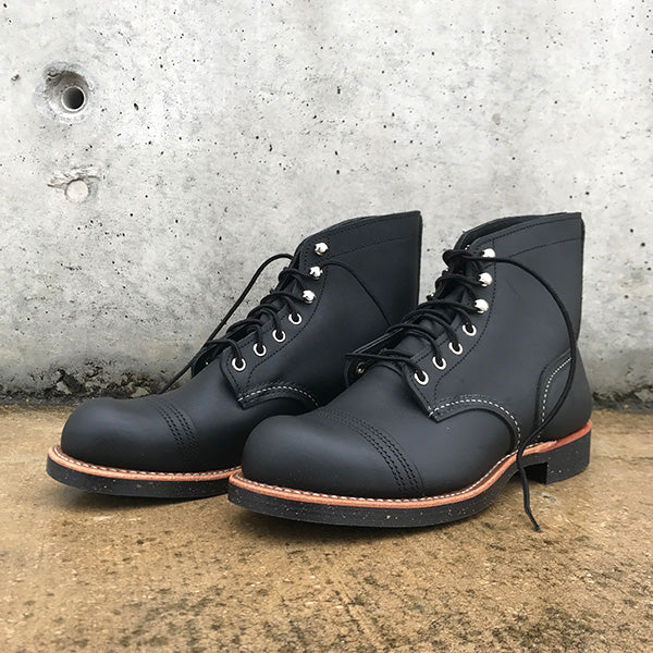 New Red Wing 8114 Iron Ranger Black | eBay