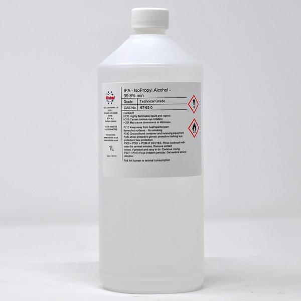 Buy IPA - Isopropyl Alcohol 99.8% online UK & Ireland - High purity ...