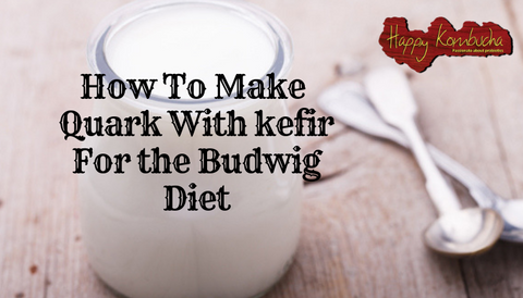 Hoe to make Quark with Milk kefir for the Budwig diet