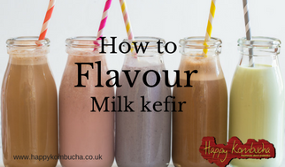 how to flavour milk kefir