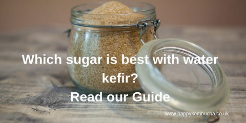 which sugar is best in water kefir?