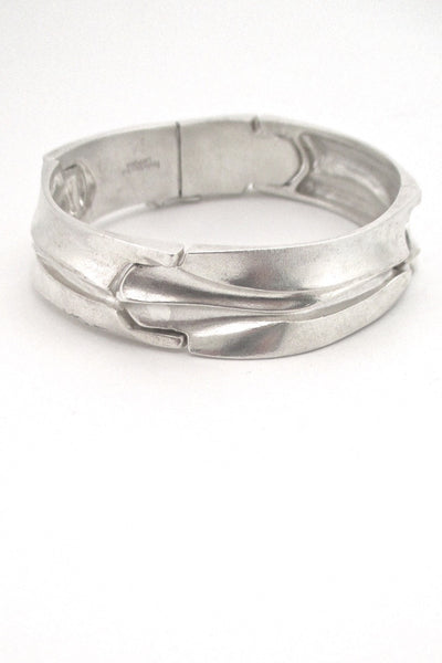 Bjorn Weckstrom heavy textured silver link bracelet – Samantha Howard ...