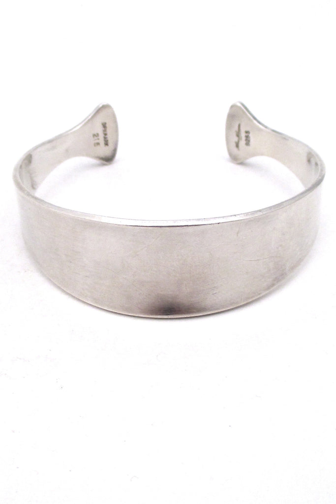 Hans Hansen wide cuff bracelet #215 – Samantha Howard Vintage