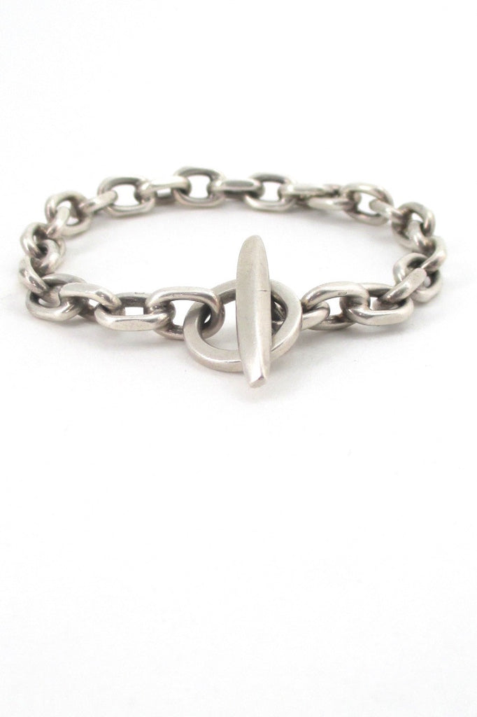 Randers Solvvarefabrik heavy chain link bracelet – Samantha Howard Vintage