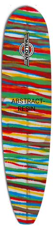 multi-color abstract stipe resin board